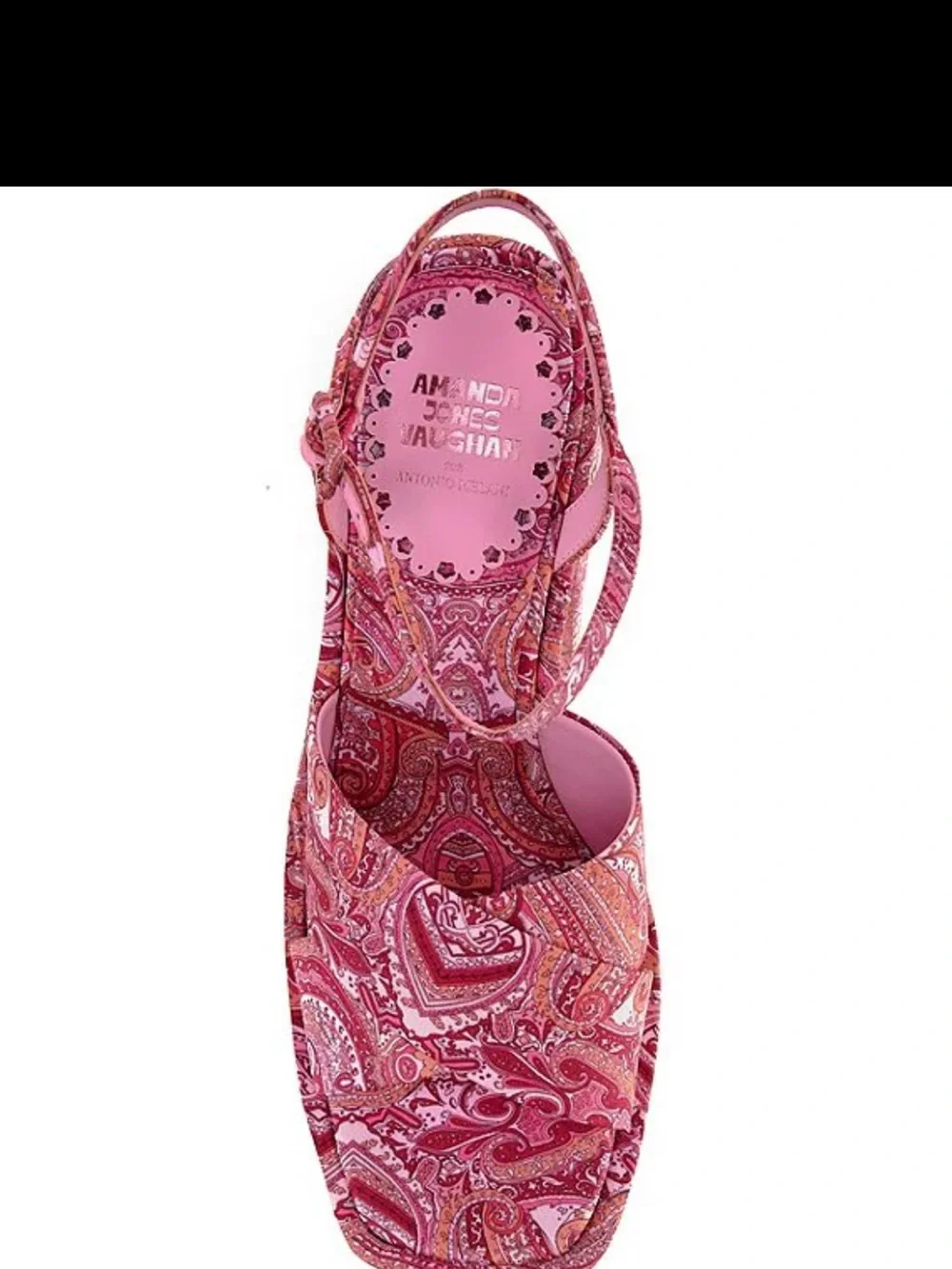 Antonio Melania x Amanda Jones Vaughan Cece Paisley Print Platform